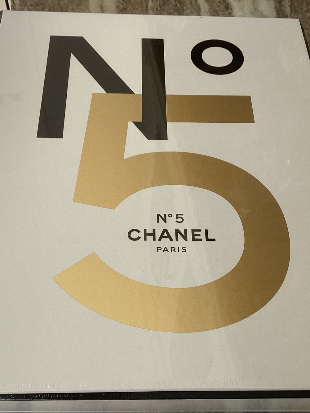 CHANEL Gold & Black N°5 book